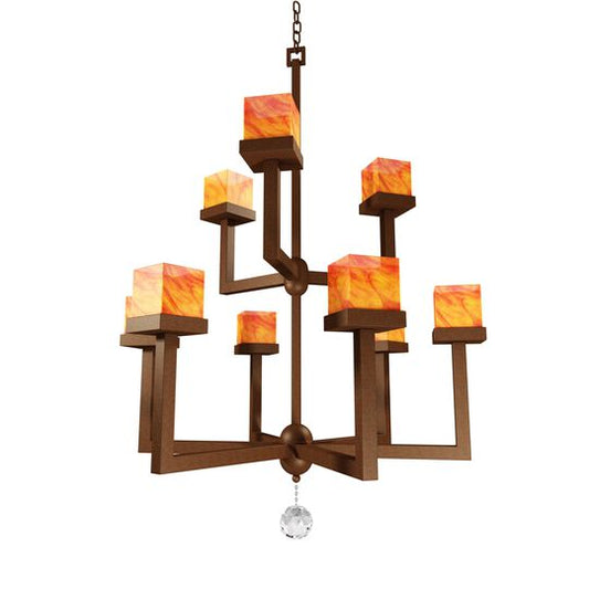 Vox 48 Inch 8 Light Chandelier by Meyda Lighting