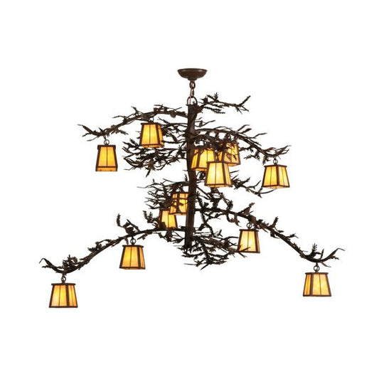 50 Inch 12 Light Semi Flush Mount by Meyda Lighting