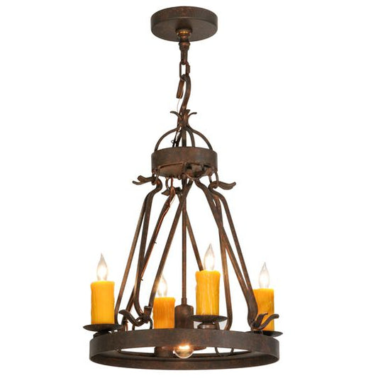 18 Inch 4 Light Mini Chandelier by Meyda Lighting