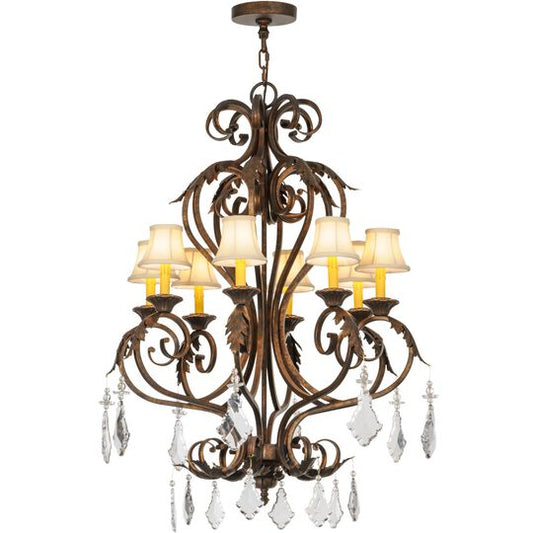 30 Inch 8 Light Chandelier by Meyda Lighting