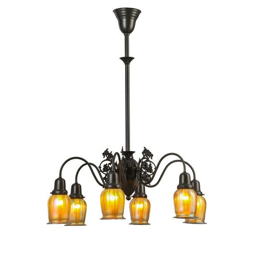 36 Inch 6 Light Chandelier by Meyda Lighting