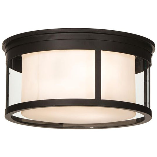 19 Inch 3 Light Flush Mount by Meyda Lighting