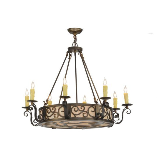 78 Inch 3 Light Chandelier by Meyda Lighting