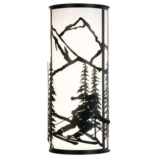 Skier 30 Inch Wall Sconce by Meyda Lighting