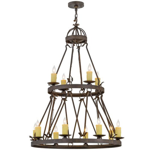 126 Inch 12 Light Chandelier by Meyda Lighting