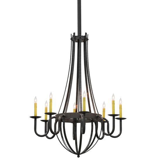 38 Inch 8 Light Chandelier by Meyda Lighting