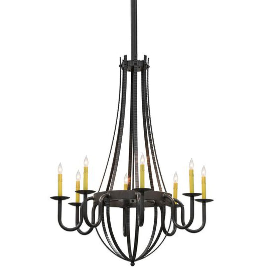38 Inch 8 Light Chandelier by Meyda Lighting