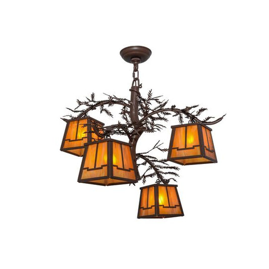 44 Inch 4 Light Chandelier by Meyda Lighting