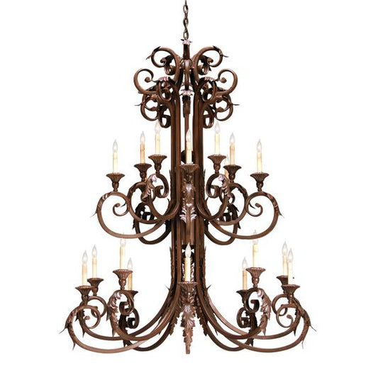 Serratina 48 Inch Chandelier by Meyda Lighting