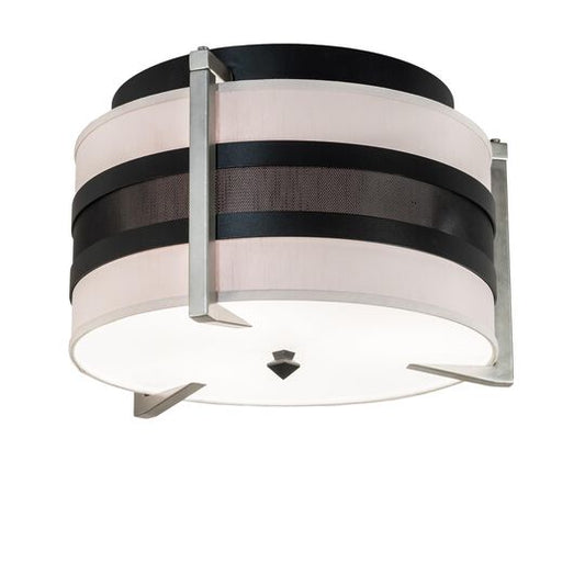 Nathan 24 Inch 3 Light LED Flush Mount by Meyda Lighting