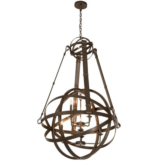 36 Inch 8 Light LED Chandelier by Meyda Lighting
