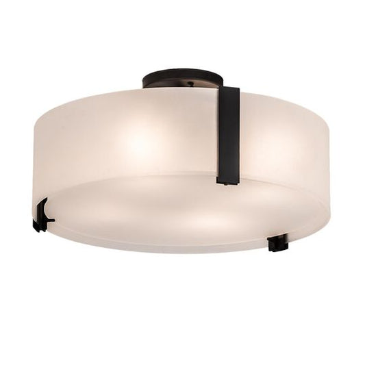 18 Inch 4 Light Flush Mount by Meyda Lighting
