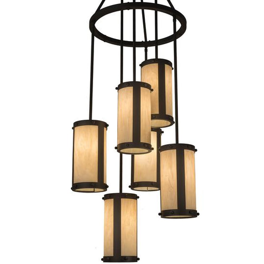 24 Inch 6 Light Chandelier by Meyda Lighting