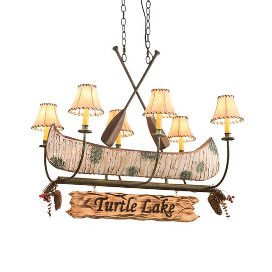 39 Inch 6 Light Chandelier by Meyda Lighting