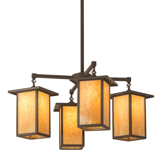 33 Inch 4 Light Chandelier by Meyda Lighting