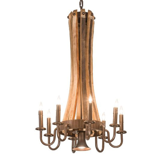 20 Inch 8 Light Mini Chandelier by Meyda Lighting