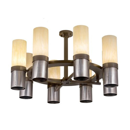 48 Inch 8 Light Semi Flush Mount by Meyda Lighting