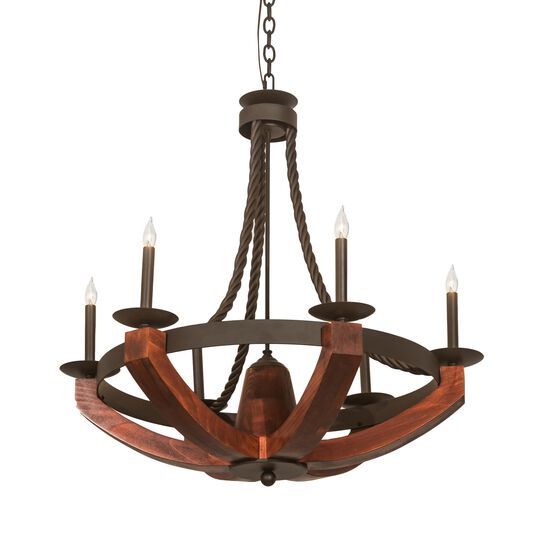 75 Inch 6 Light Chandelier by Meyda Lighting