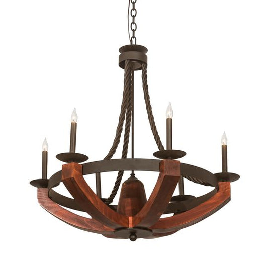 75 Inch 6 Light Chandelier by Meyda Lighting