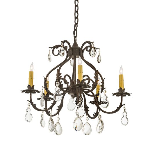 24 Inch 5 Light Chandelier by Meyda Lighting
