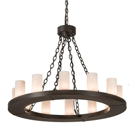 36 Inch 12 Light Chandelier by Meyda Lighting