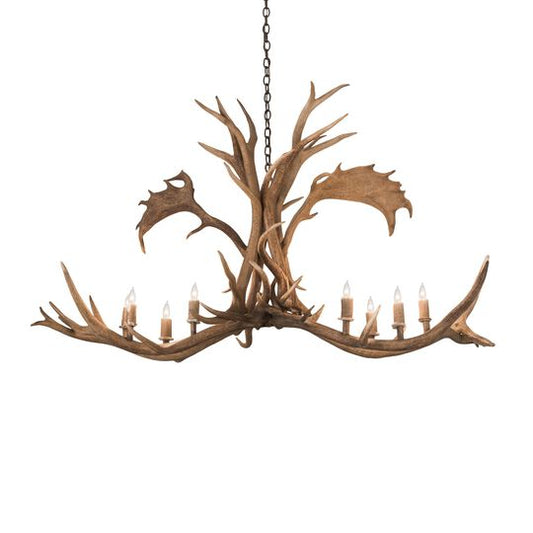 64 Inch 8 Light Semi Flush Mount by Meyda Lighting