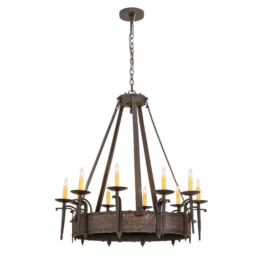 Costello 42 Inch 16 Light Chandelier by Meyda Lighting