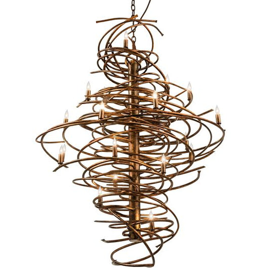 Cyclone Large Chandelier by Meyda Lighting