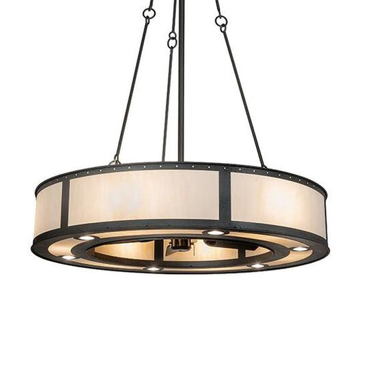 Smythe Craftsman 49 Inch 2 Light LED Chandelier by Meyda Lighting