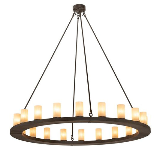 Loxley 60 Inch 3 Light Chandelier by Meyda Lighting