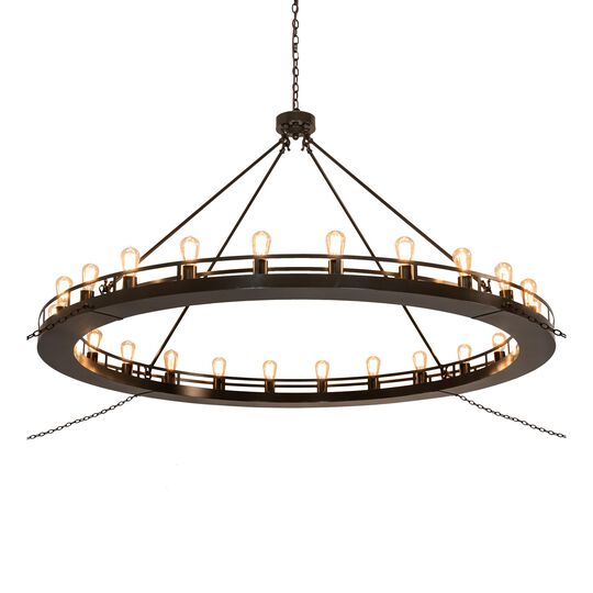 Barbury 72 Inch 2 Light Chandelier by Meyda Lighting