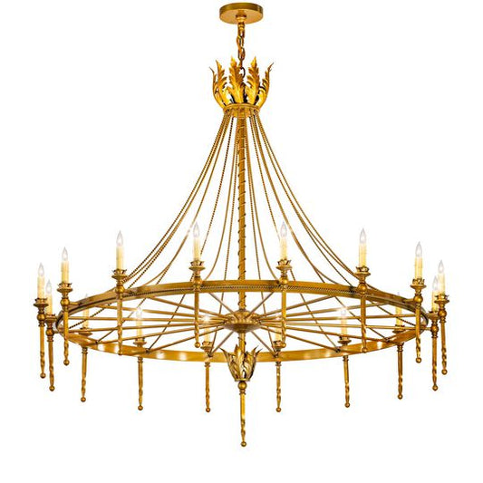 Amaury 56 Inch 3 Light Chandelier by Meyda Lighting