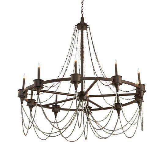 Marcie 60 Inch 4 Light Chandelier by Meyda Lighting