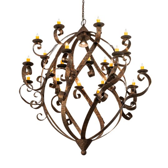 Caliope 80 Inch Chandelier by Meyda Lighting