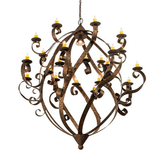 Caliope 80 Inch Chandelier by Meyda Lighting