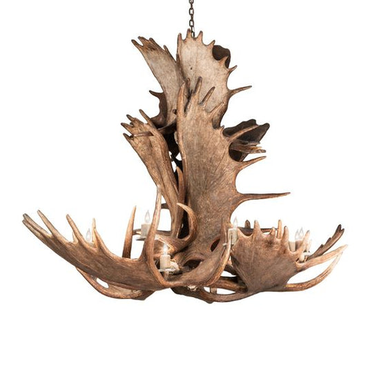 Antlers 64 Inch Chandelier by Meyda Lighting