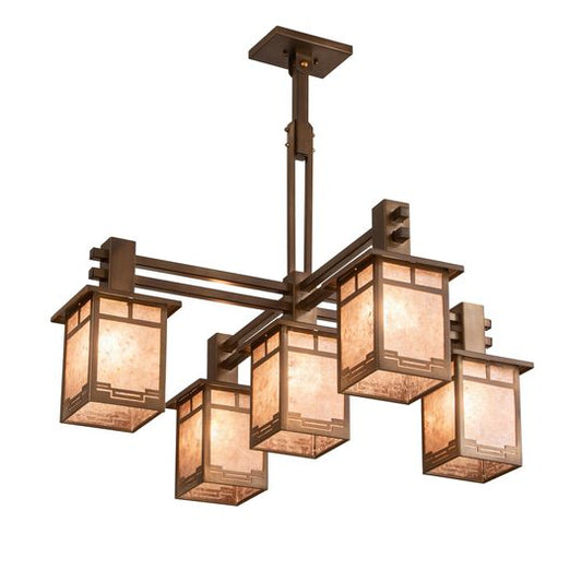 Roylance 36 Inch 4 Light Chandelier by Meyda Lighting