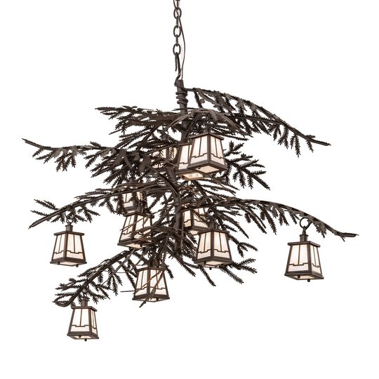 Pine Branch 54 Inch 2 Light Chandelier by Meyda Lighting