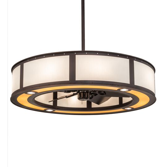 Smythe Craftsman 44 Inch 16 Light Chandelier by Meyda Lighting