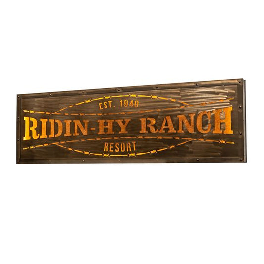 Ridin Hy Personalized Large Wall Sconce by Meyda Lighting