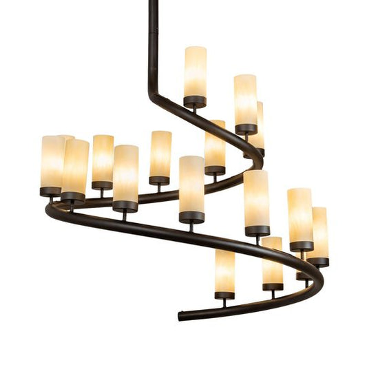 French Horn 60 Inch Chandelier by Meyda Lighting