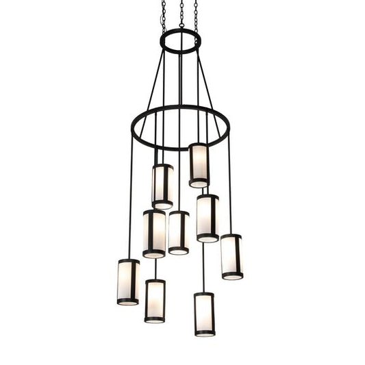 Cartier 35 Inch 3 Light Chandelier by Meyda Lighting