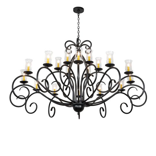 Sienna 72 Inch 8 Light Chandelier by Meyda Lighting