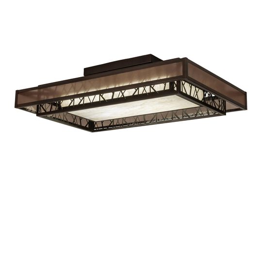 Quadrato Large Pendant Light by Meyda Lighting