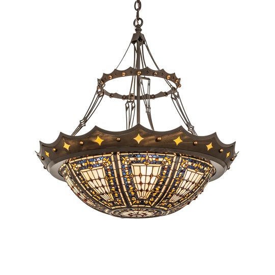 Fleur-De-Lis 36 Inch Pendant Light by Meyda Lighting