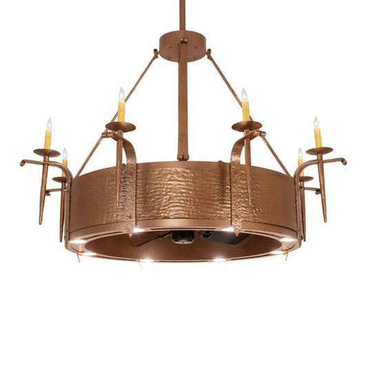Costello 52 Inch 36 Light Chandelier by Meyda Lighting