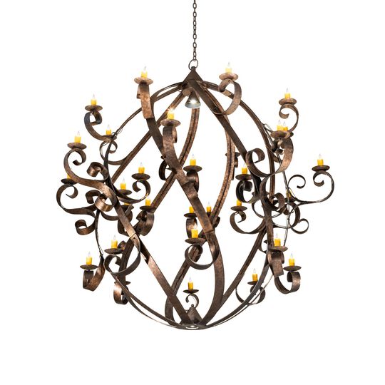 Caliope 100 Inch 12 Light Mini Chandelier by Meyda Lighting