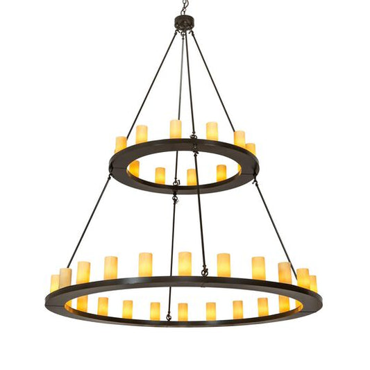 Loxley 93 Inch Chandelier by Meyda Lighting