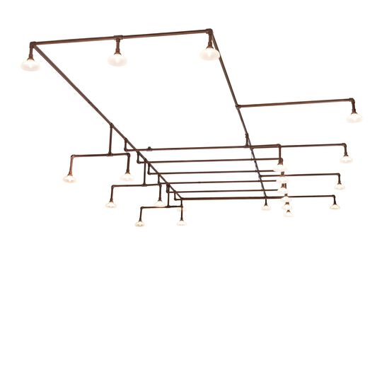Pipedream 312 Inch 6 Light Mini Chandelier by Meyda Lighting