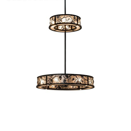 Whispering Pines 56 Inch 4 Light Chandelier by Meyda Lighting